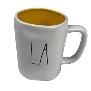 New Rae Dunn “LA” with Palm Tree and Sunshine Mug